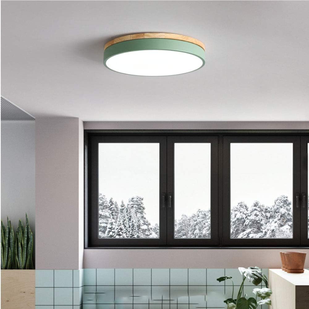 Scandinavische plafondlamp – minimalistisch design met hout en metaal en warme sfeergloed