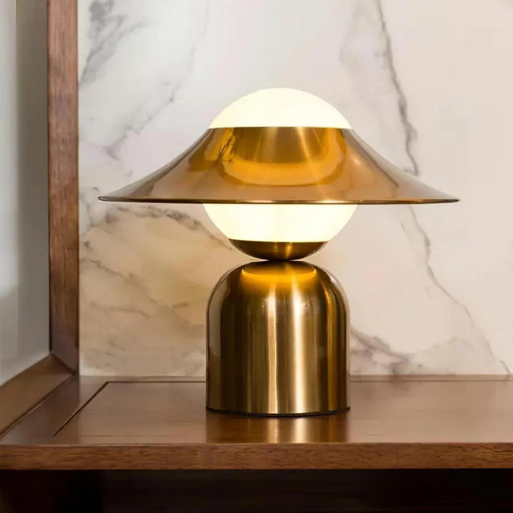 La Clarté de Rêve tafellamp – retro geïnspireerde designlamp met verstelbare dimfunctie & luxe afwerking