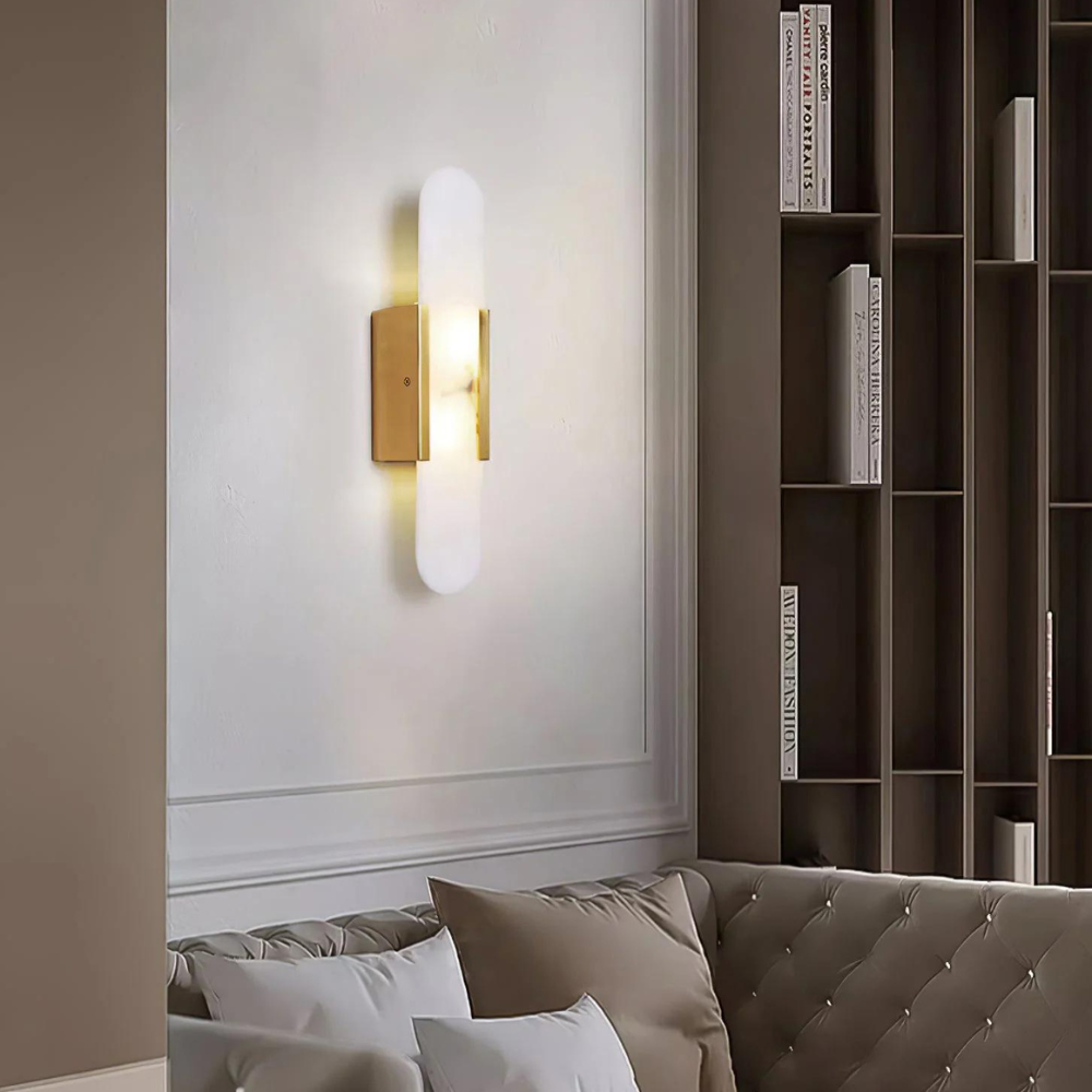 L'Albâtre Allongé wandlamp – strak modern design met diffuus licht en slank silhouet