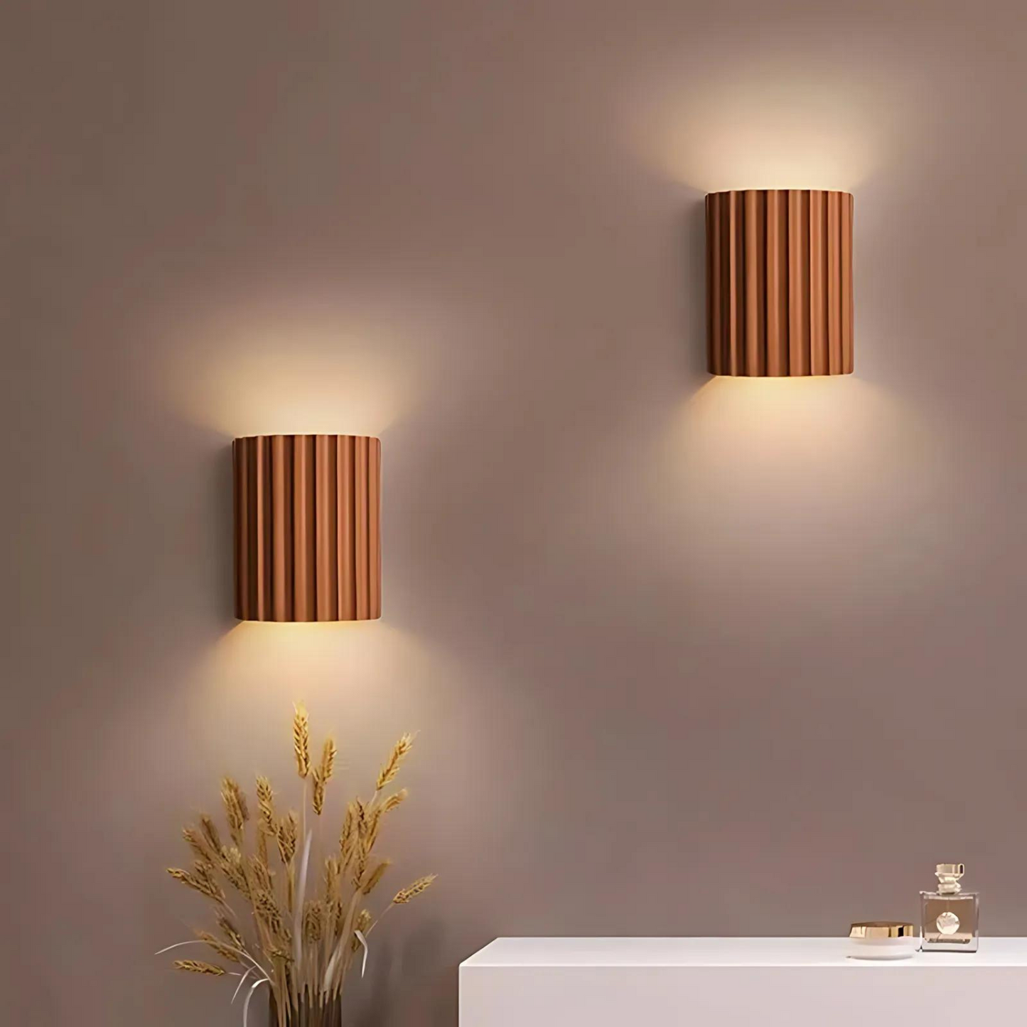 Clarté Murale wandlamp – uniek golvend design met sfeervolle uitstraling voor woonkamer en gang