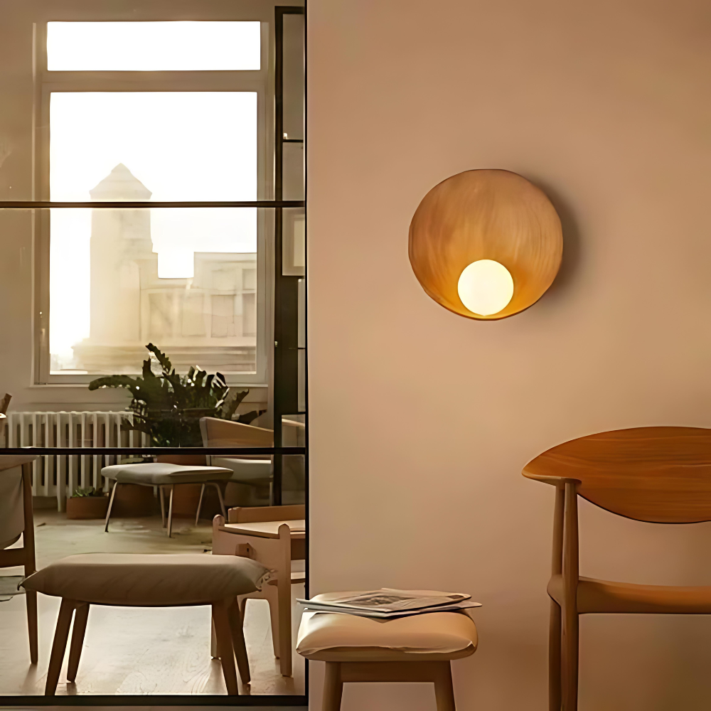 Japandi wandlamp – minimalistisch design met elegante afwerking en serene sfeerverlichting