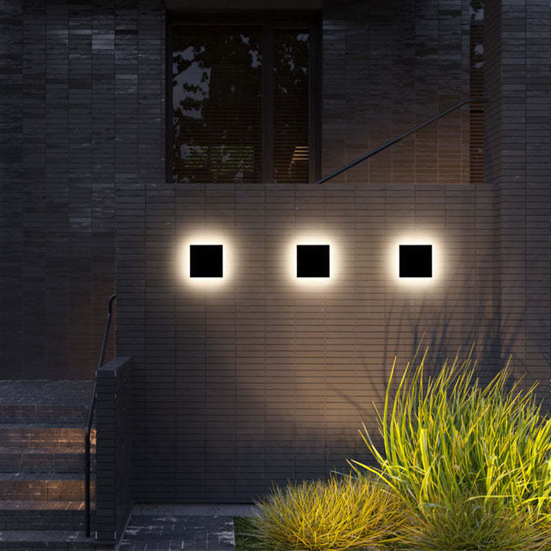 Moderne Minimalistische LED Wandlamp – Waterdicht IP65 | Design Buitenlamp voor Gevel, Tuin & Terras