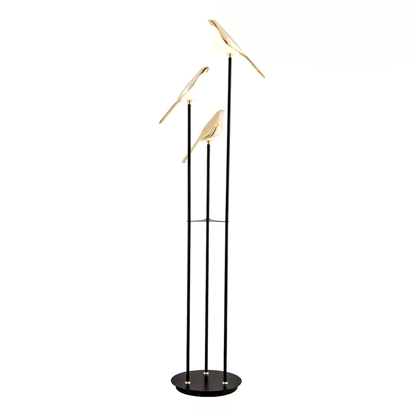 Magpie Perch Lamp – Design Vloerlamp & Tafellamp Collectie | Speels Minimalisme & Moderne Elegantie met LED Verlichting