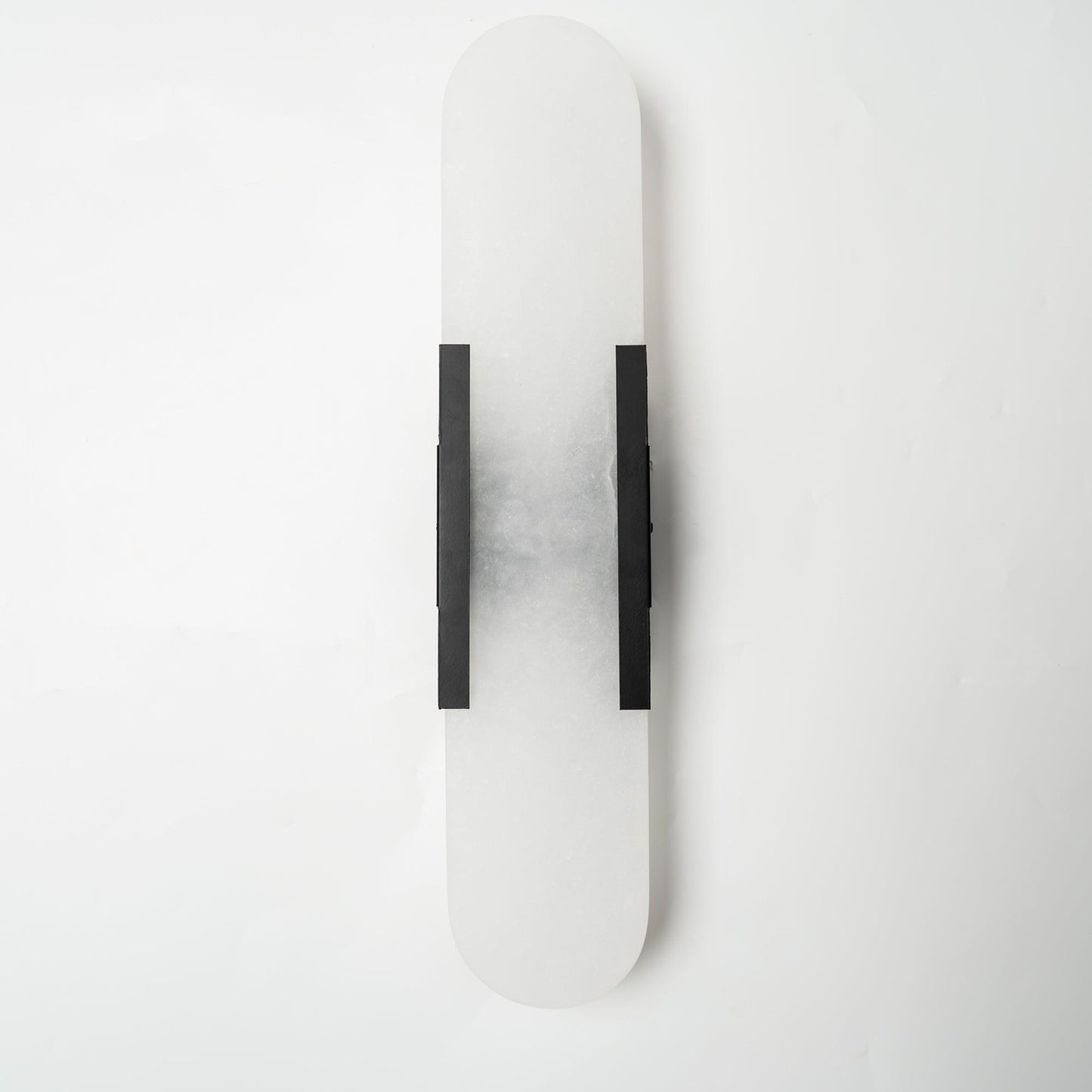 Melange Alabaster Wandlamp – Luxe Design met Messing Accenten | Handgemaakt & Tijdloos Modern
