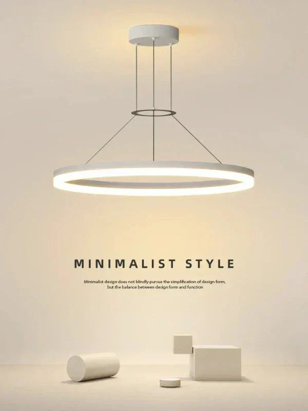 Slanke Hanglamp LED – Moderne Verlichting van Metaal met Minimalistisch Design
