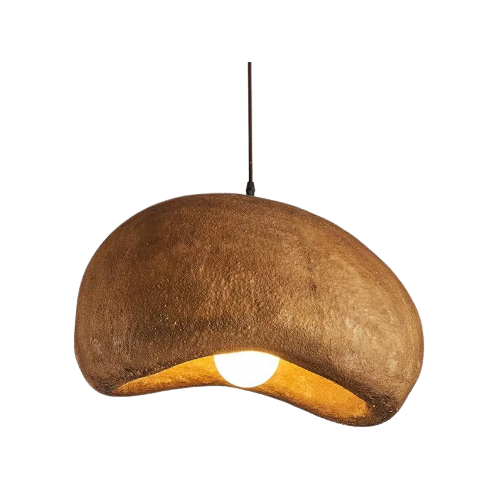 Nuage Wabi-Sabi tafellamp – Japanse designlamp van textuurhars met minimalistisch silhouet