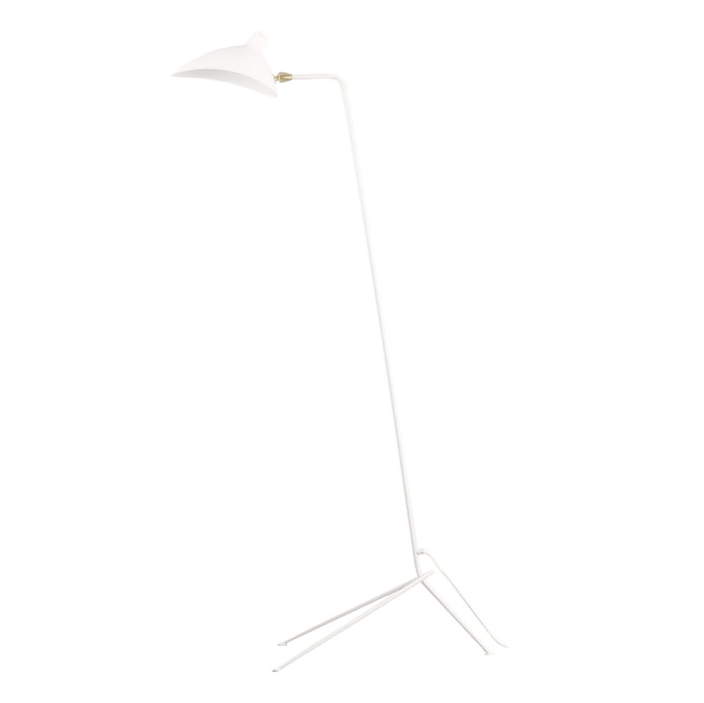 Mouille Three-Arm Vloerlamp – Iconische Design Staande Lamp met Draaiende Armen | Sculpturaal & Functioneel