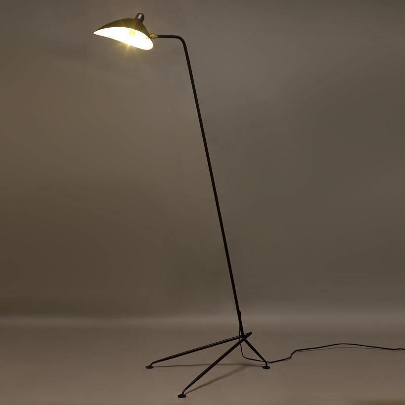 Mouille Three-Arm Vloerlamp – Iconische Design Staande Lamp met Draaiende Armen | Sculpturaal & Functioneel