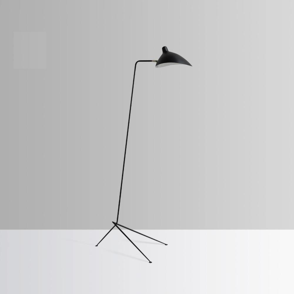 Mouille Three-Arm Vloerlamp – Iconische Design Staande Lamp met Draaiende Armen | Sculpturaal & Functioneel
