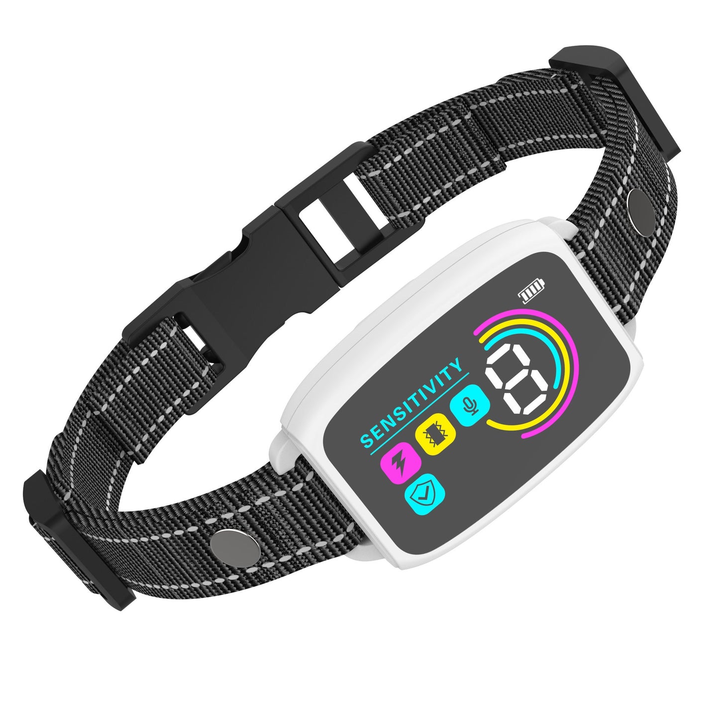 Anti-Blaf Halsband – Oplaadbare en Waterdichte Hondentrainer met 4 Modi en Digitaal Display