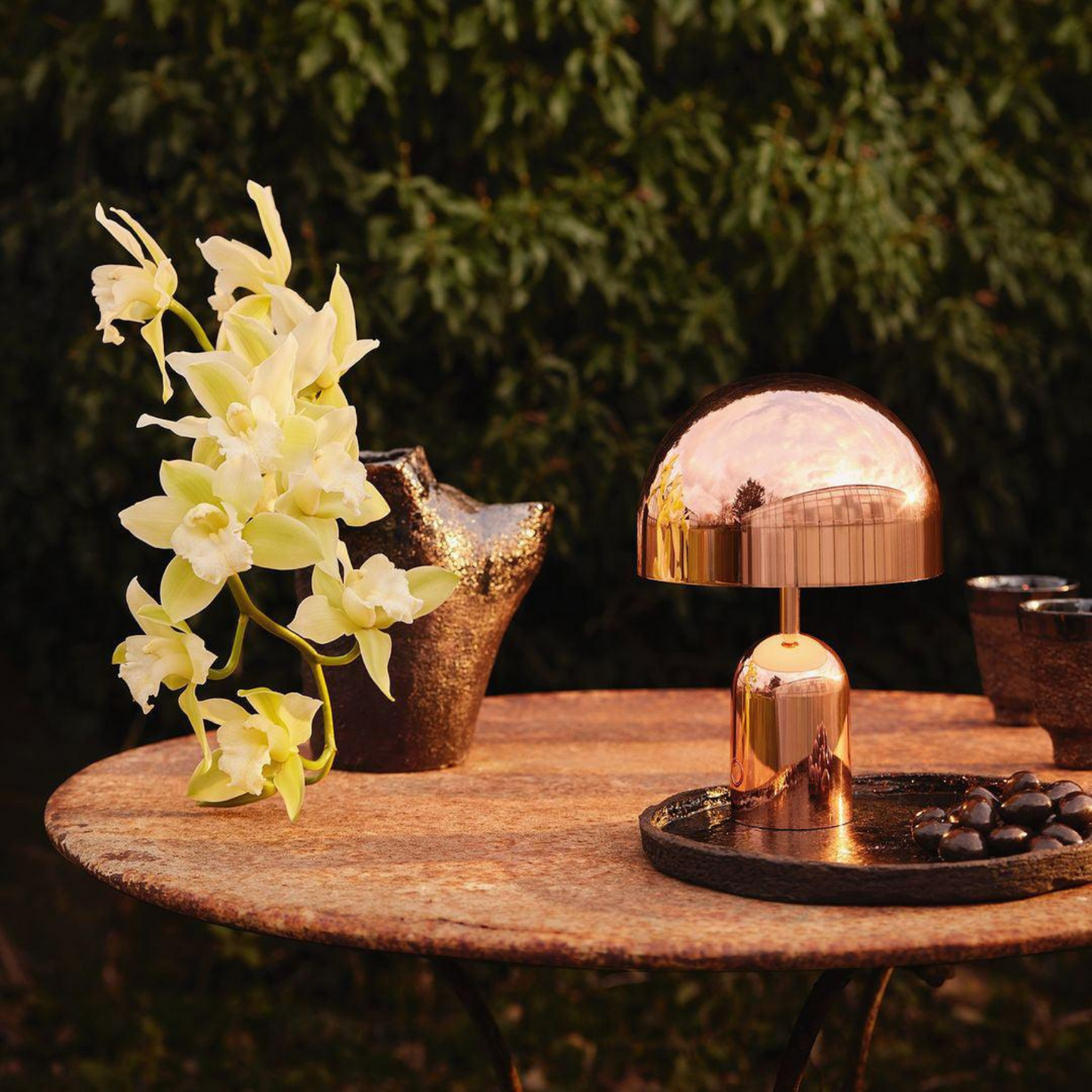 La Voûte designlamp – sculpturale booglamp met dimfunctie & sfeervol ambient licht