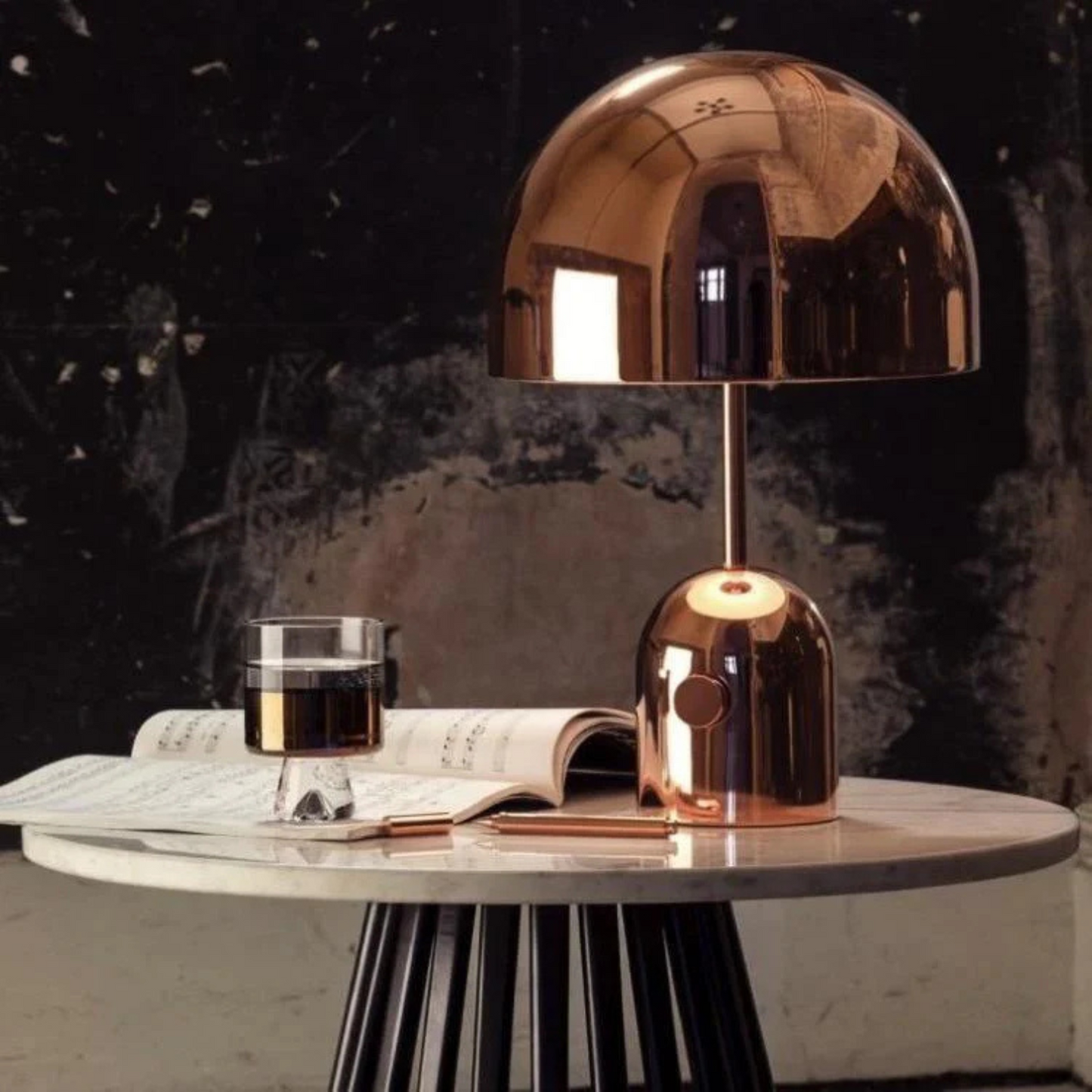 La Voûte designlamp – sculpturale booglamp met dimfunctie & sfeervol ambient licht