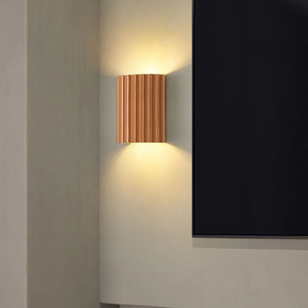 Clarté Murale wandlamp – uniek golvend design met sfeervolle uitstraling voor woonkamer en gang