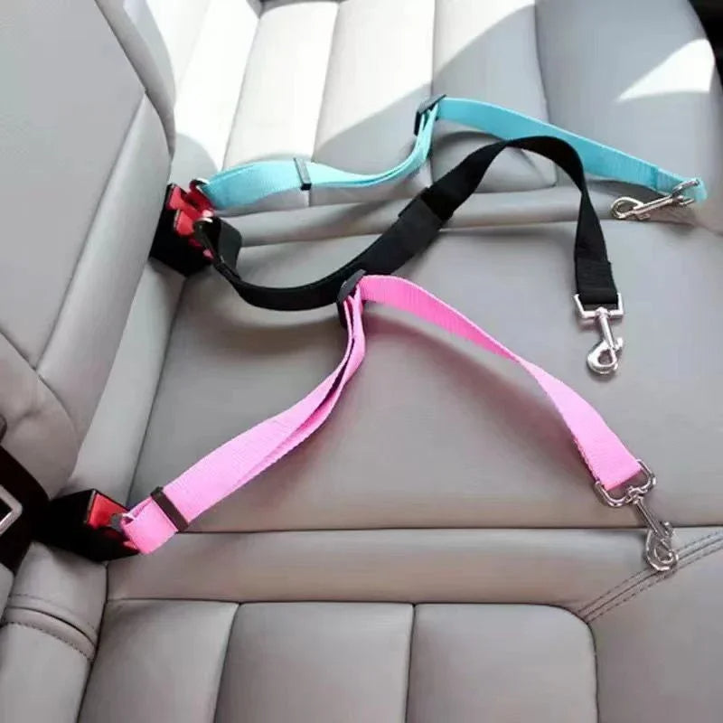 Verstelbare honden autogordel – veilige hondenriem voor auto met universele clip | Dog Seat Belt