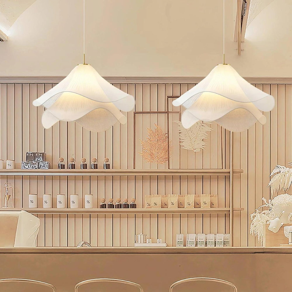 L'Éclat de Sérénité – Elegante Hanglamp met Minimalistisch Ontwerp & Warme Verlichting