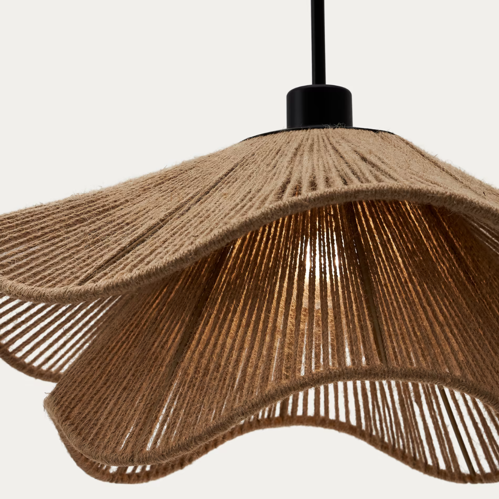 Le Cap Pontos Jute – Boho Hanglamp van Natuurlijk Jute voor Warme Sfeer