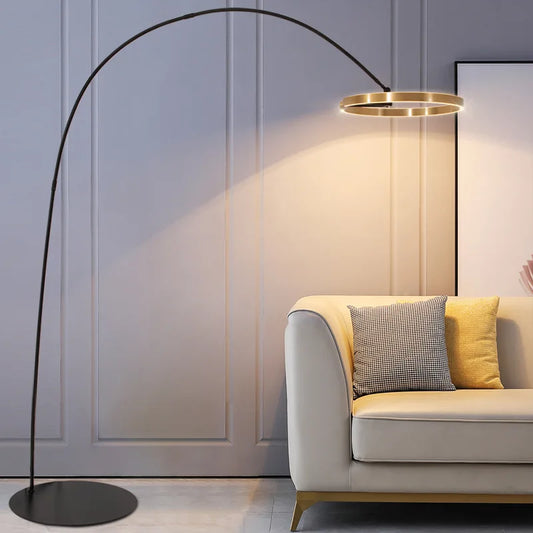 Nordic LED Designer Fishing Vloerlamp – Minimalistische Staande Lamp | Moderne Elegant Design & Sfeervolle Verlichting
