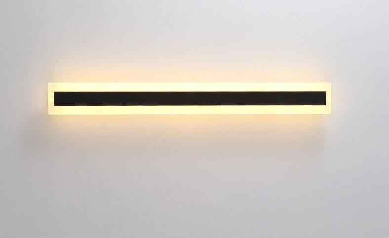 Moderne LED-wandlamp – minimalistische buitenlamp met warm diffuus licht & architectonisch design