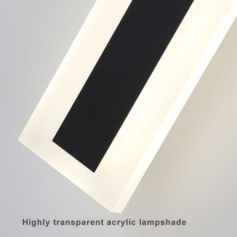 Moderne LED-wandlamp – minimalistische buitenlamp met warm diffuus licht & architectonisch design