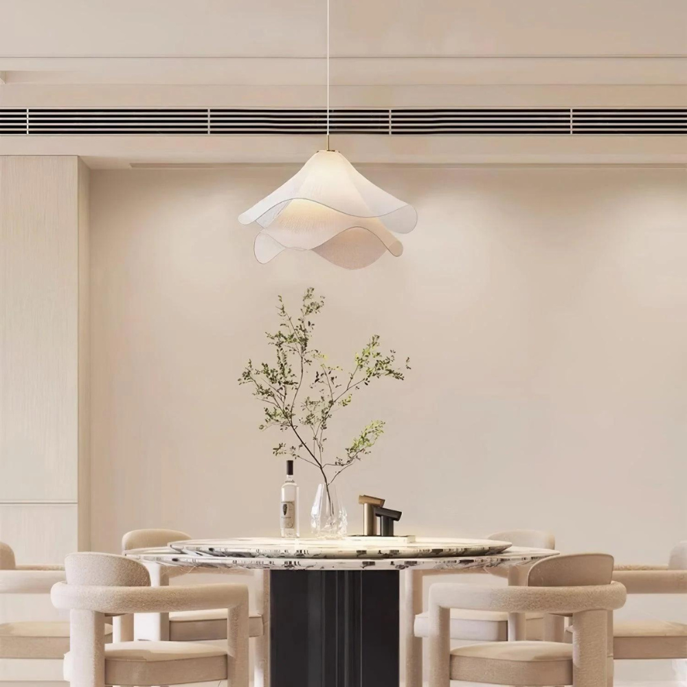 L'Éclat de Sérénité – Elegante Hanglamp met Minimalistisch Ontwerp & Warme Verlichting