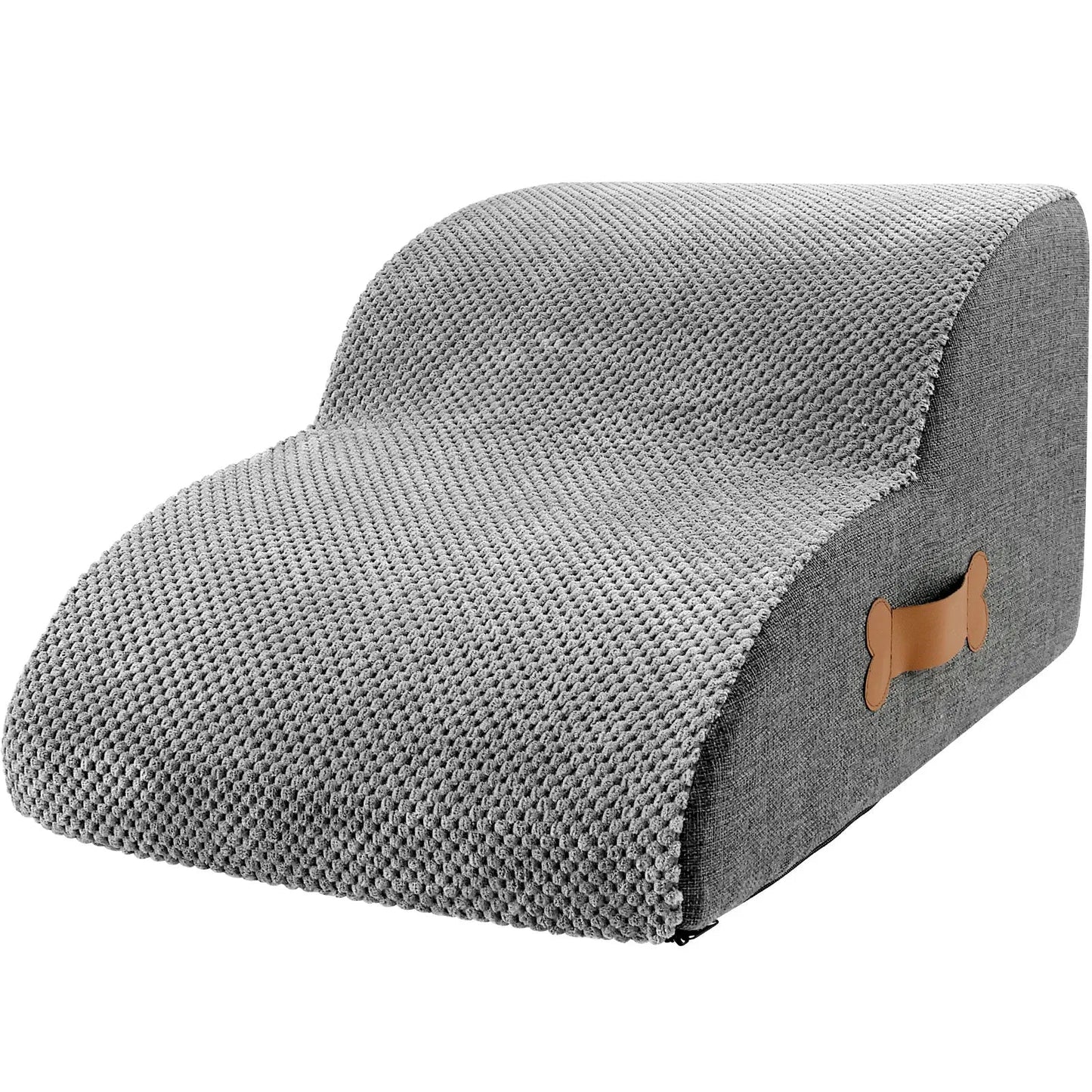 Honden trap voor bed – zachte en stevige hondentrap met antislip & wasbare hoes | Dog Stairs