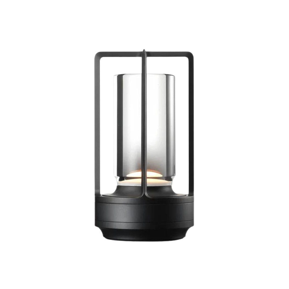 Luxe draadloze kristallen lantaarn – stijlvolle touch lamp met dimfunctie voor binnen & buiten | La Lueur D’aurore