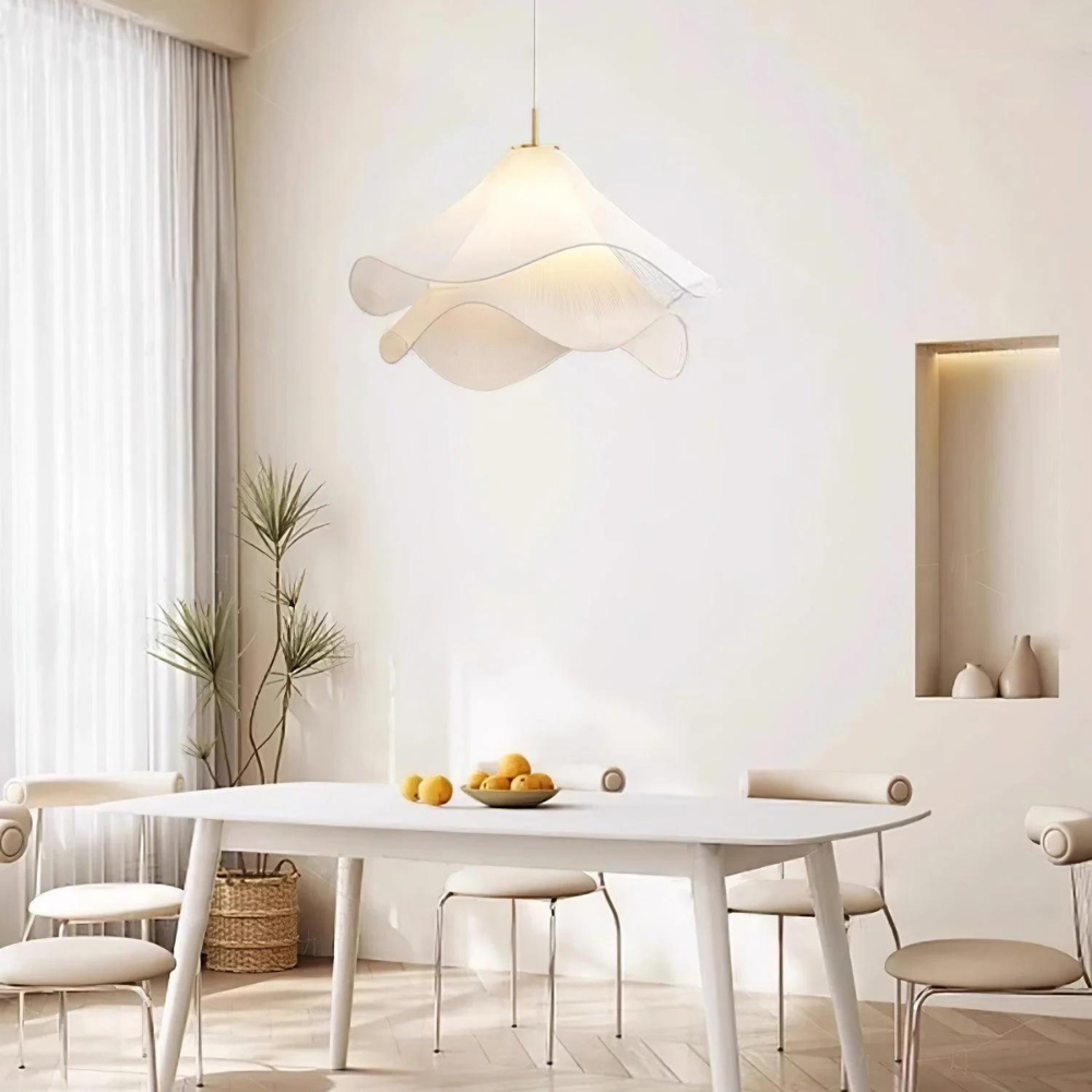 L'Éclat de Sérénité – Elegante Hanglamp met Minimalistisch Ontwerp & Warme Verlichting