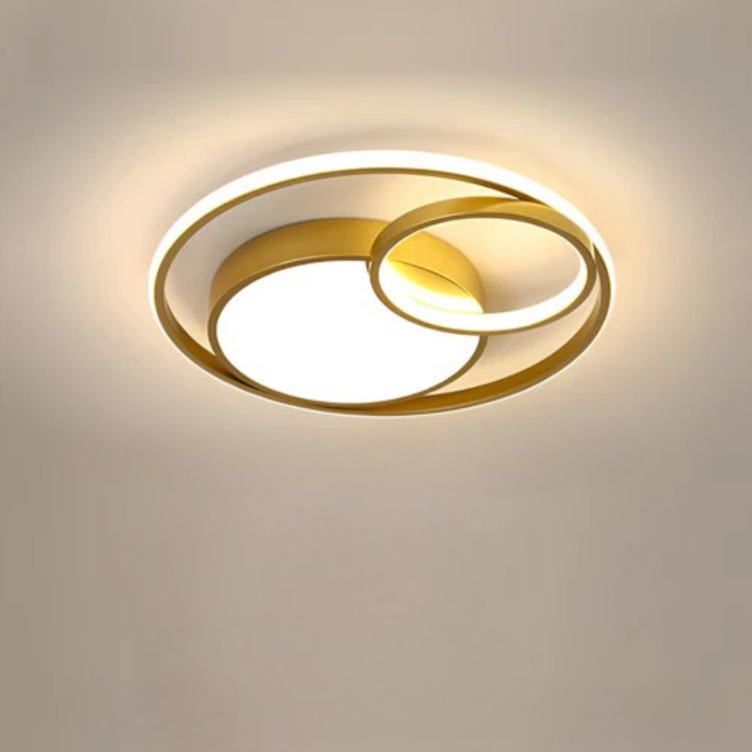 Moderne LED Plafondlamp – Dimbare Plafonniere met Acryl en Metaal in Strak Design