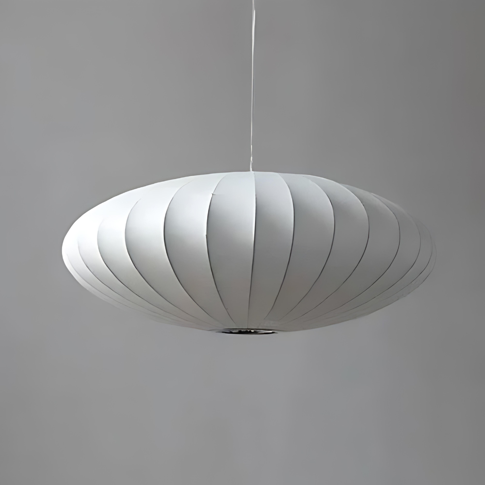 Japandi hanglamp zijde – klassieke designlamp met serene uitstraling en moderne elegantie