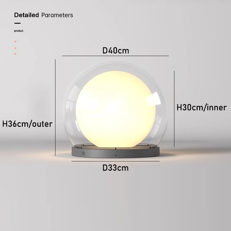 Maanvormige Buitenlamp – LED Tuinlamp voor Pad & Oprit | Waterdicht IP65 & Sfeervol Warm Licht