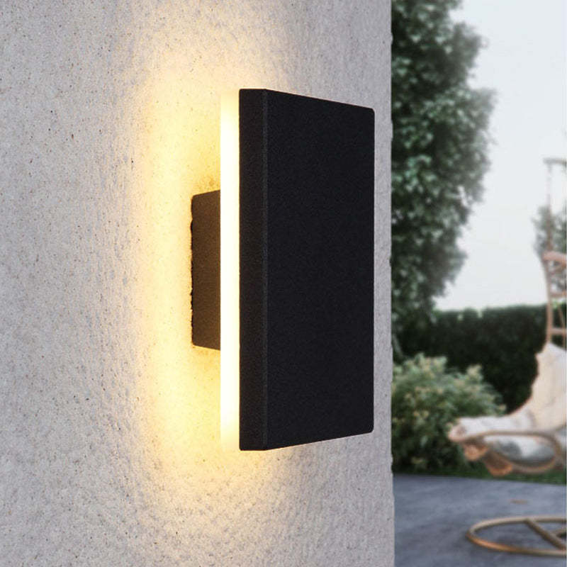 Moderne Minimalistische LED Wandlamp – Waterdicht IP65 | Design Buitenlamp voor Gevel, Tuin & Terras