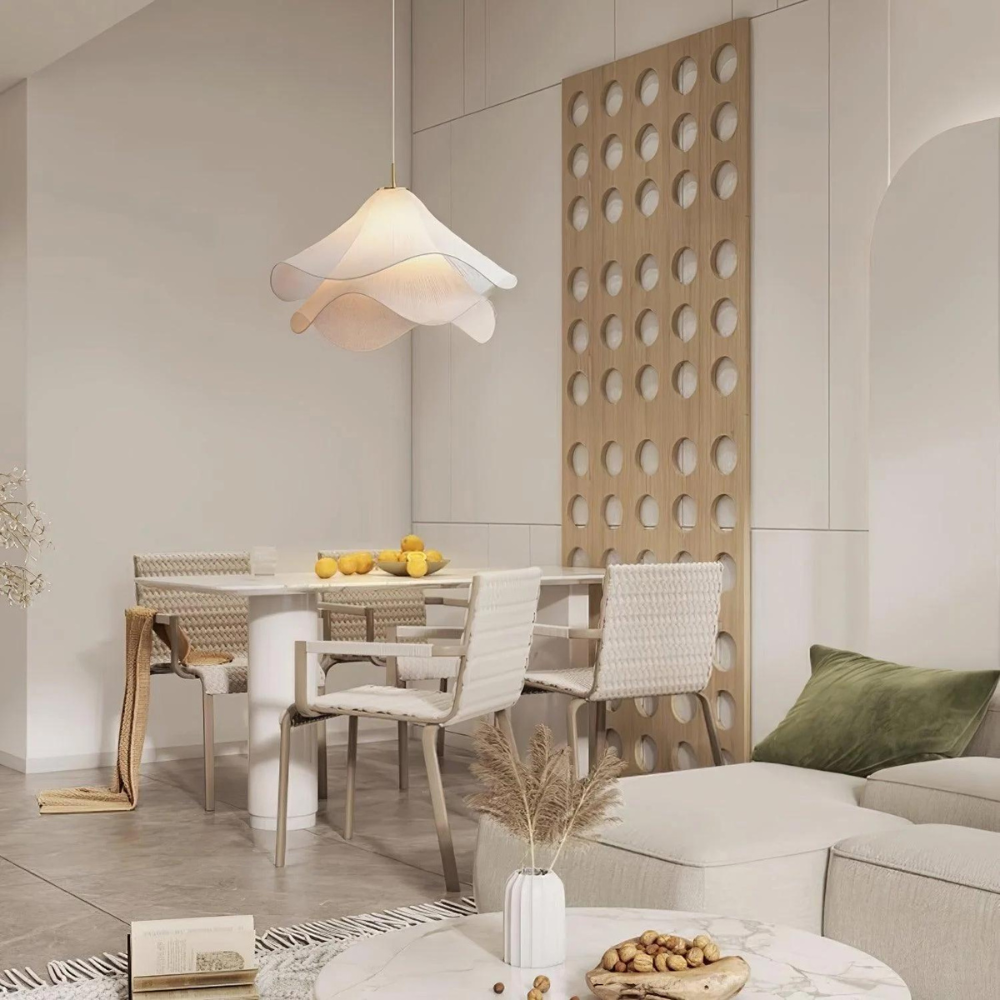 L'Éclat de Sérénité – Elegante Hanglamp met Minimalistisch Ontwerp & Warme Verlichting