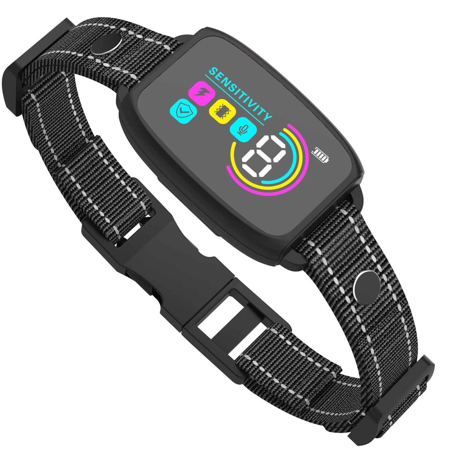Anti-Blaf Halsband – Oplaadbare en Waterdichte Hondentrainer met 4 Modi en Digitaal Display