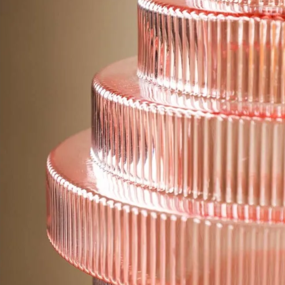 L'Éclat de Carafe hanglamp – retro glazen designlamp met messing afwerking en verstelbare lengte