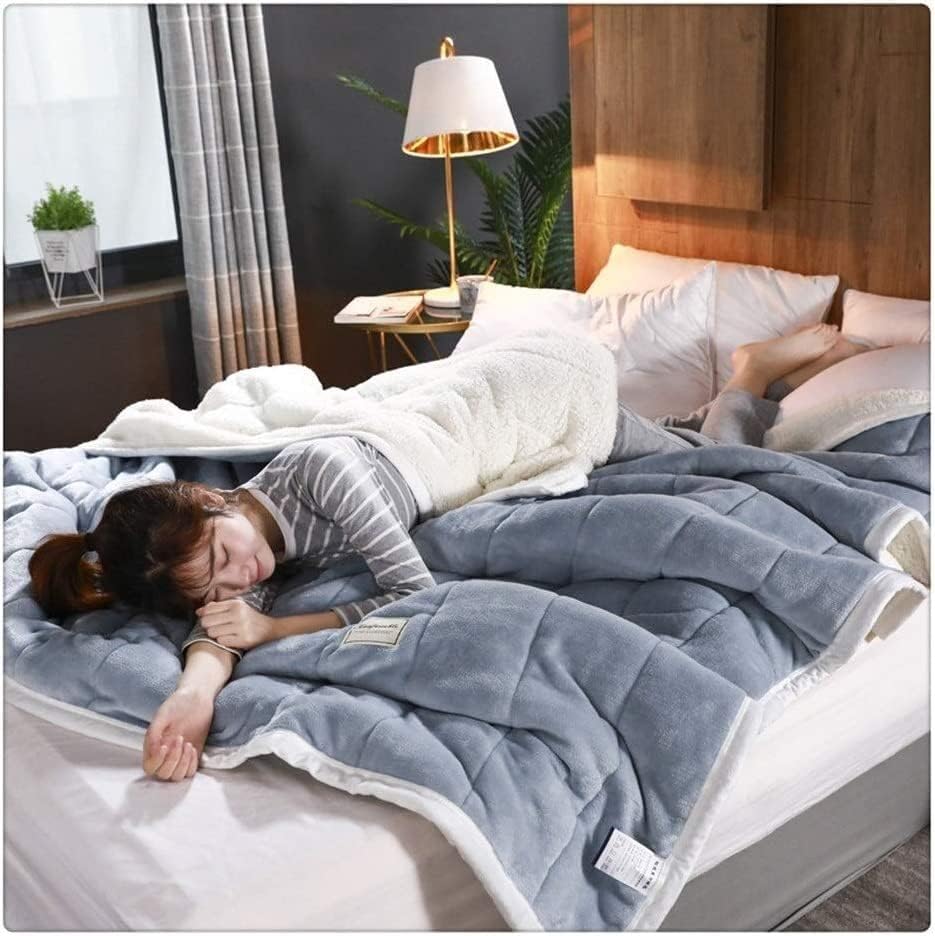 Luxe Sherpa Fleece Verzwaringsdeken – Weighted Blanket met Zachte Duvet Cover | Warm, Ademend & Stressverlagend