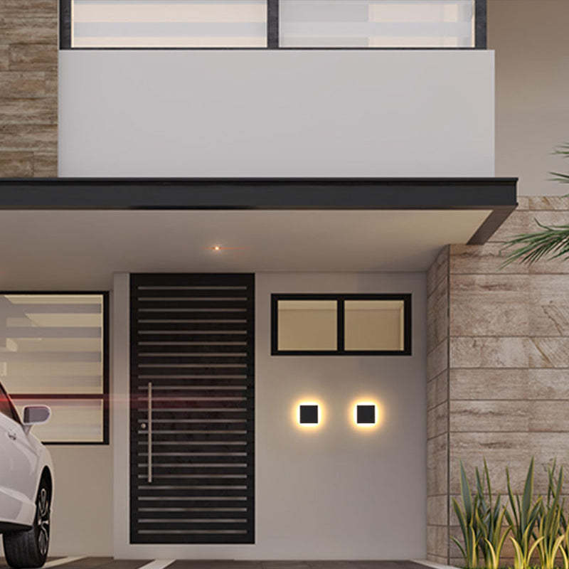 Moderne Minimalistische LED Wandlamp – Waterdicht IP65 | Design Buitenlamp voor Gevel, Tuin & Terras