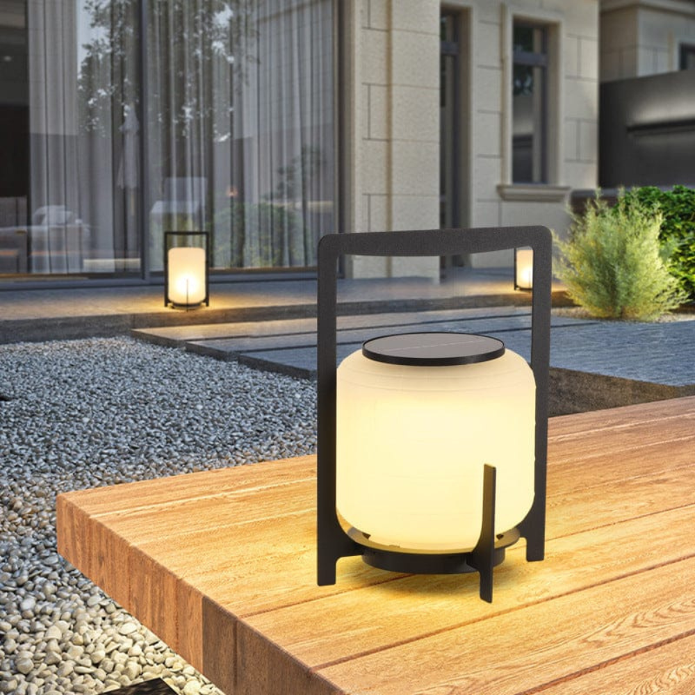 Duurzame solar buitenlamp – stijlvolle tuinverlichting op zonne-energie voor tuin, terras & pad