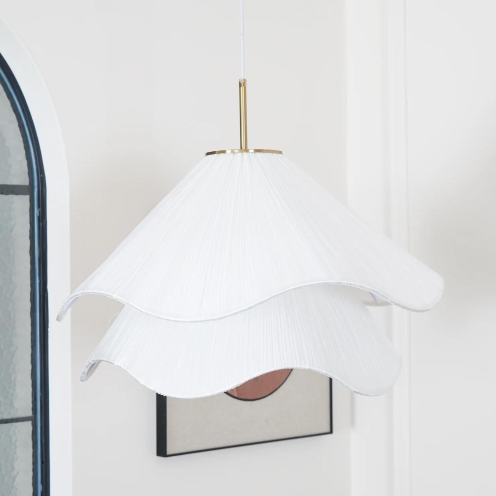 L'Éclat de Sérénité – Elegante Hanglamp met Minimalistisch Ontwerp & Warme Verlichting