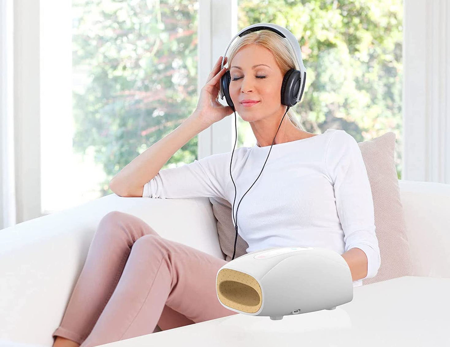 Handmassageapparaat – OrthoHeal HandComfort met Luchtcompressie en Warmtefunctie