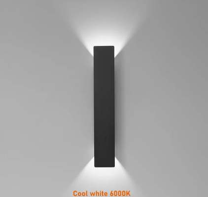 Moderne LED Buitenlamp Aluminium – Waterdichte Wandlamp met Strakke Strepen | Duurzaam, Energiezuinig & Stijlvolle Tuinverlichting