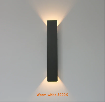 Moderne LED Buitenlamp Aluminium – Waterdichte Wandlamp met Strakke Strepen | Duurzaam, Energiezuinig & Stijlvolle Tuinverlichting