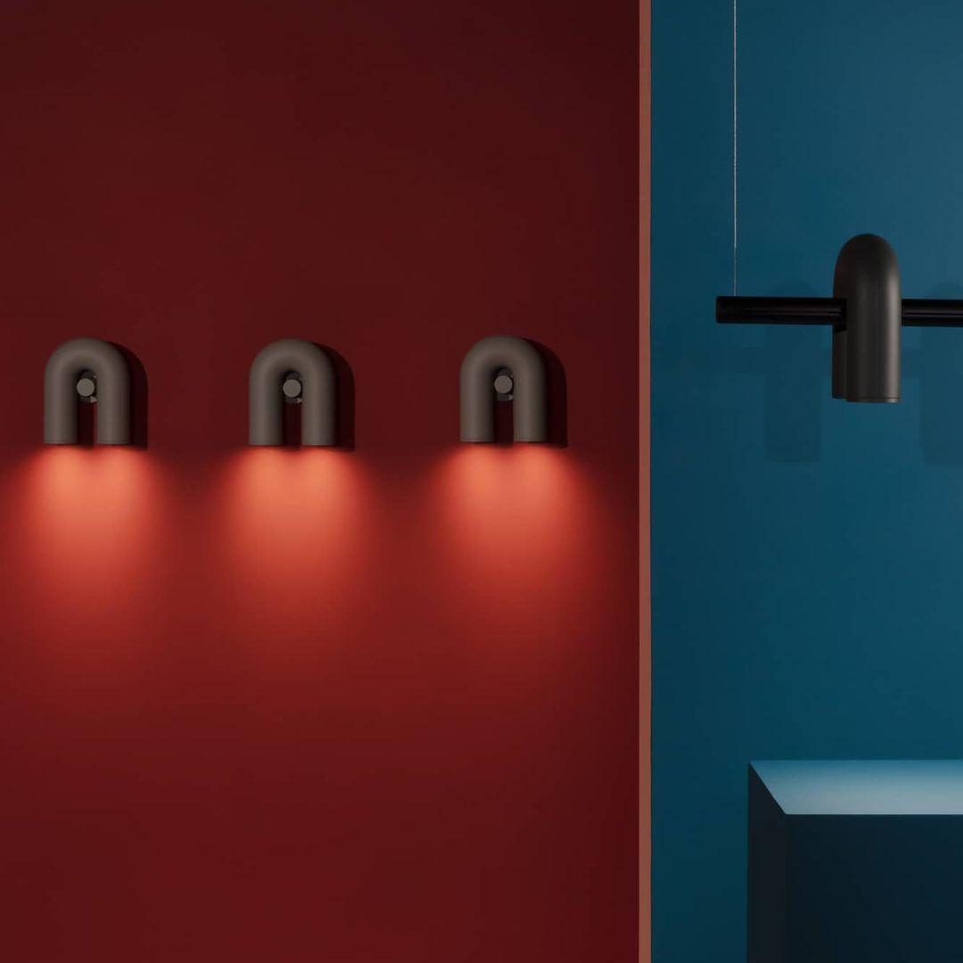 Cirkus LED Lamp – Speels & Modulair Design | U-Vormige Verlichting met Aanpasbare Richting