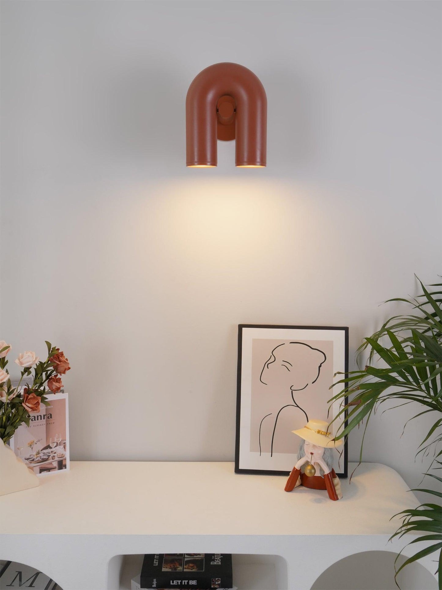 Cirkus LED Lamp – Speels & Modulair Design | U-Vormige Verlichting met Aanpasbare Richting