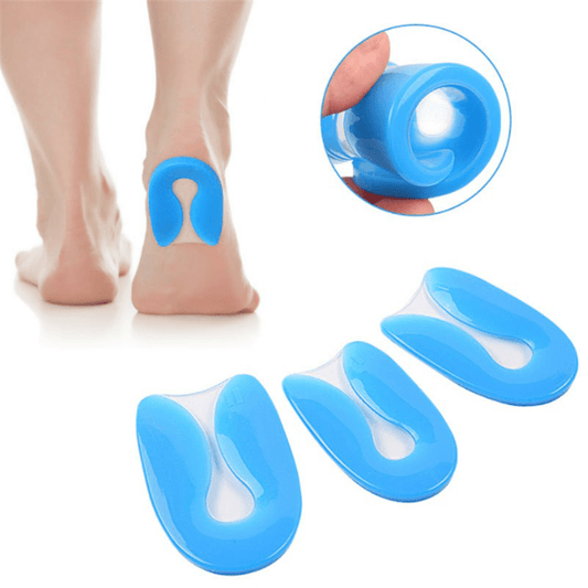 Anti-hielspoor Gel Pads – Zachte Silicone Hielbeschermers voor Comfort en Pijnverlichting