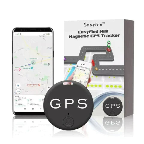 Ultracompacte GPS Tracker – Magnetische Bevestiging en Realtime Locatie-updates