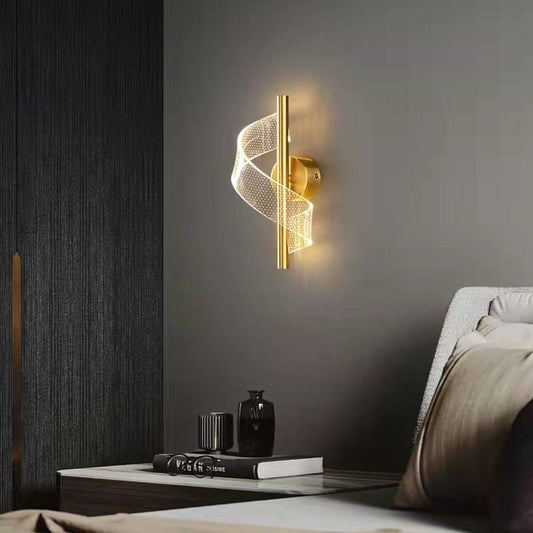 Luxe Wandlamp – Design Kandelaar van Glas | Elegante LED Muurverlichting Dimbaar