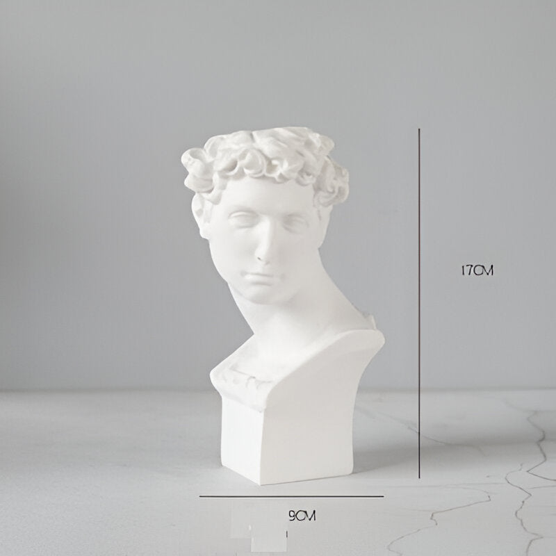 Griekse Bloempot – Klassieke Bloemenvaas van Kunsthars met Mythisch Design