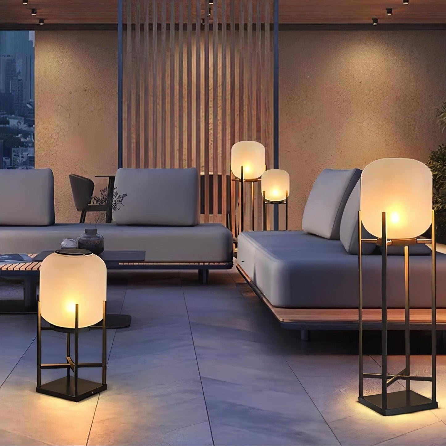 Stijlvolle Solar Buitenlamp RVS – Luxe LED Staande Tuinlamp Waterdicht & Energiezuinig met Automatische Oplaadfunctie