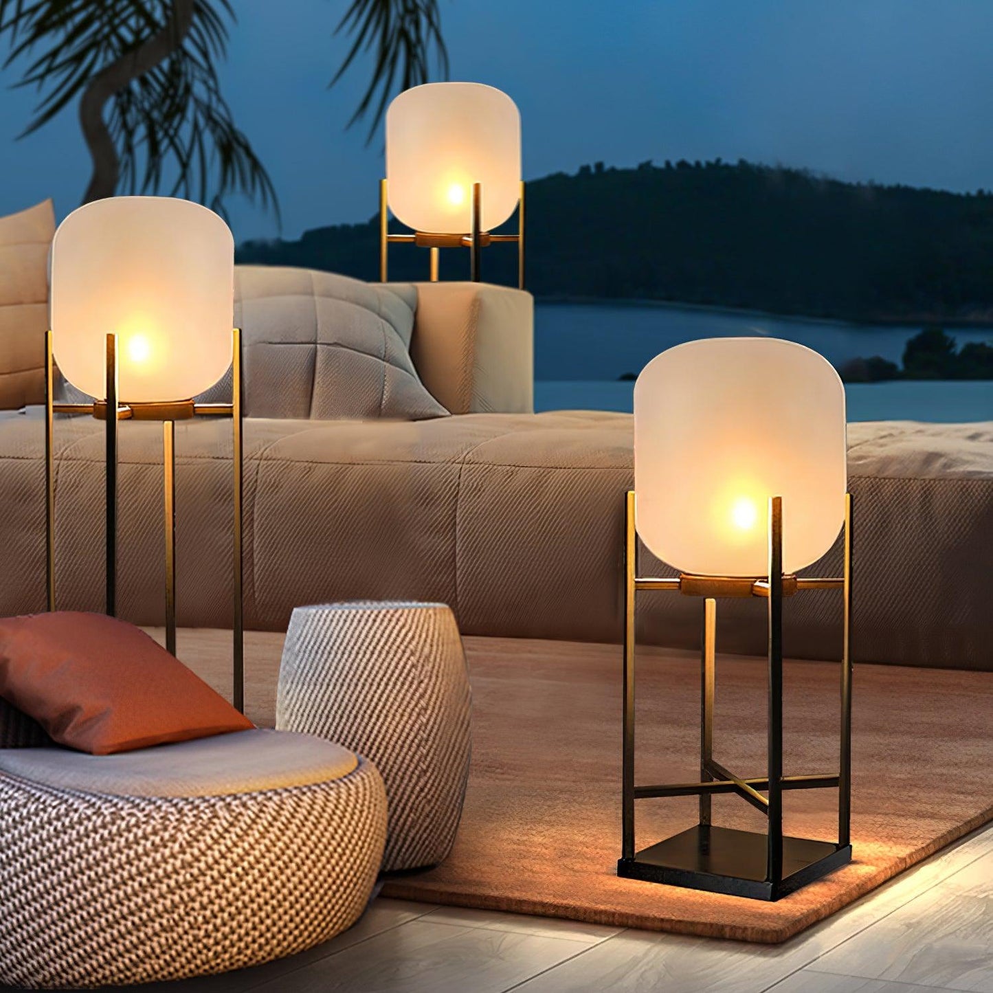 Stijlvolle Solar Buitenlamp RVS – Luxe LED Staande Tuinlamp Waterdicht & Energiezuinig met Automatische Oplaadfunctie
