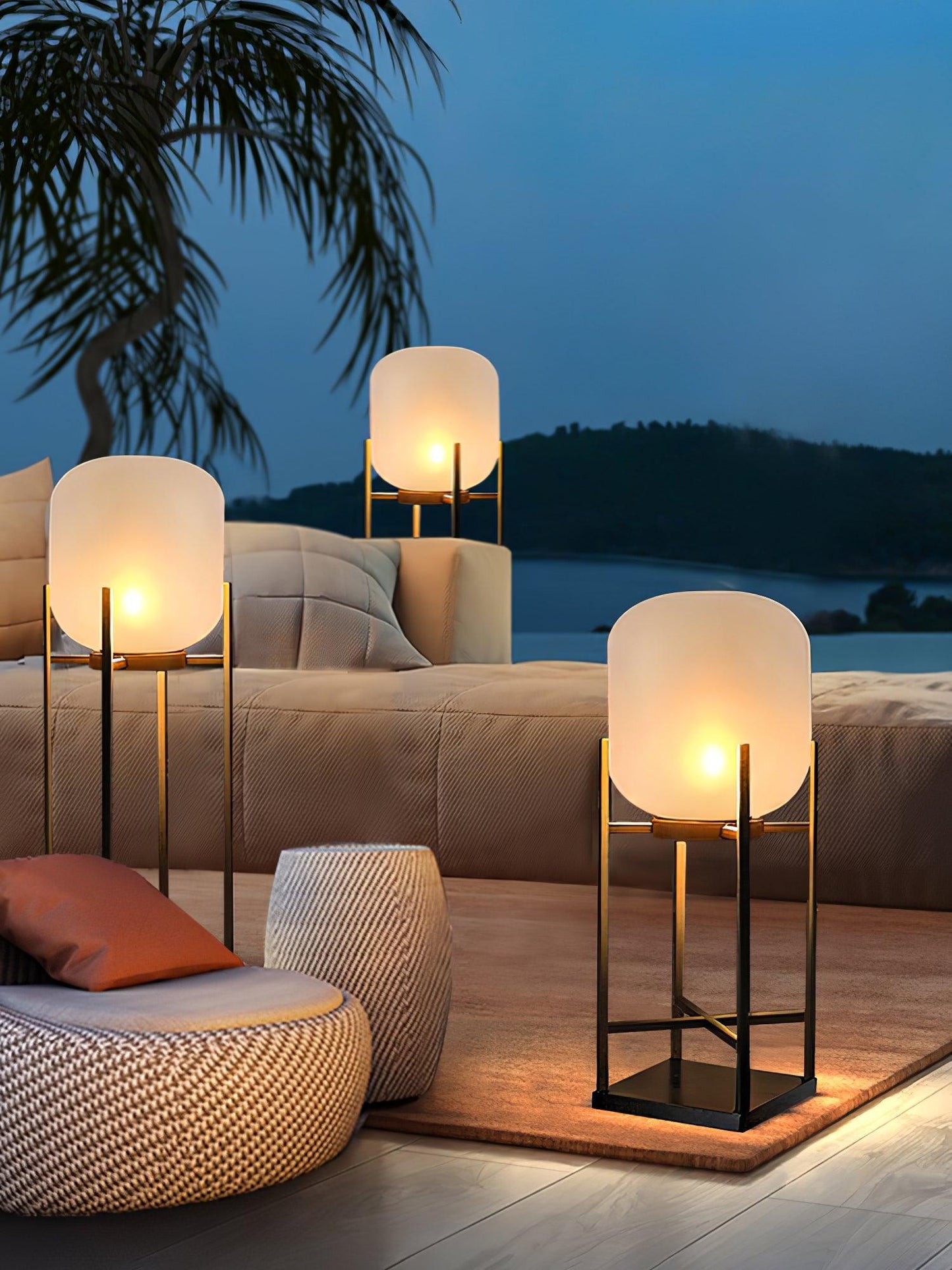 Stijlvolle Solar Buitenlamp RVS – Luxe LED Staande Tuinlamp Waterdicht & Energiezuinig met Automatische Oplaadfunctie